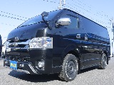 FLEXオリジナルオフロードカスタムに仕上げたディーゼルターボ４WDのハイエースバン☆