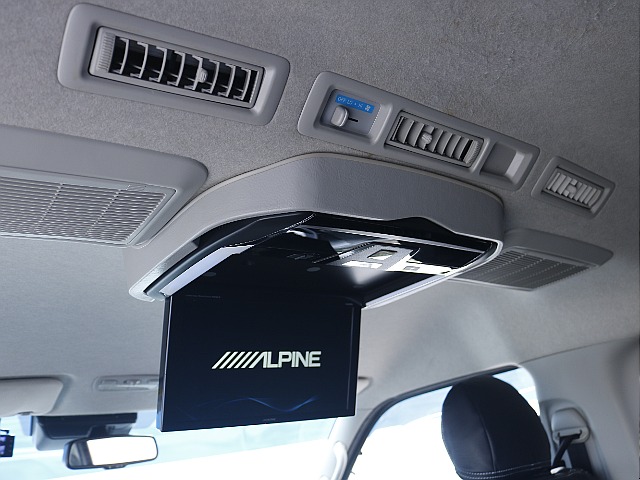 アルパイン12.8インチフリップダウンモニターをインストール☆