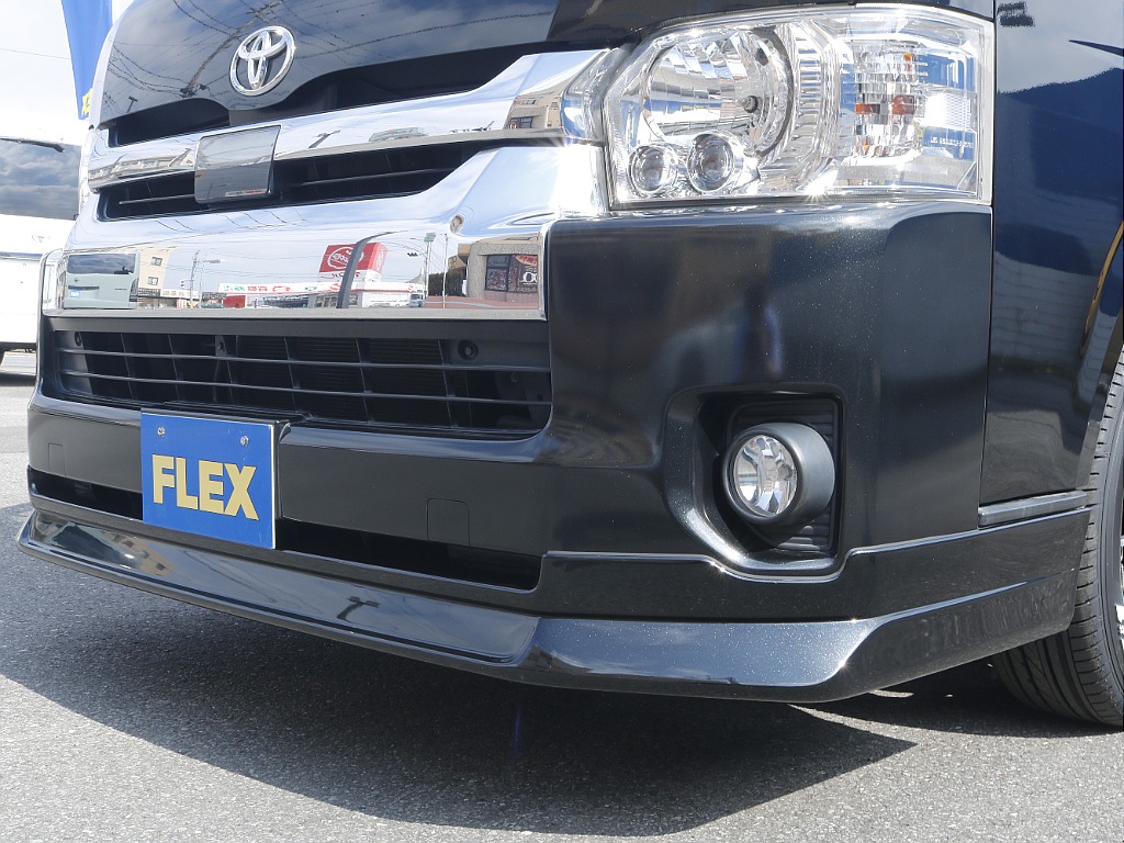 FLEXオリジナルフロントスポイラーをインストール☆