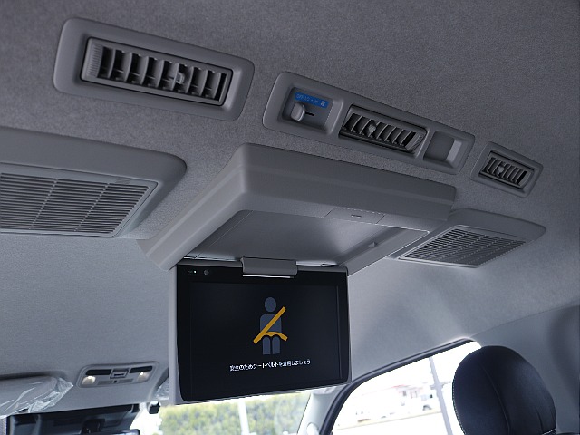 純正12インチフリップダウンモニター！