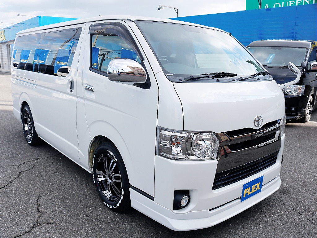 茨城県内最大級のハイエース専門店です！お気軽にご来店、お問い合わせ下さい♪