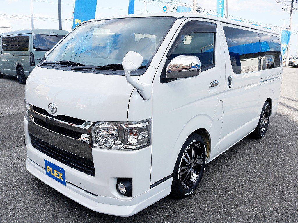 茨城県内最大級のハイエース専門店です！お気軽にご来店、お問い合わせ下さい♪