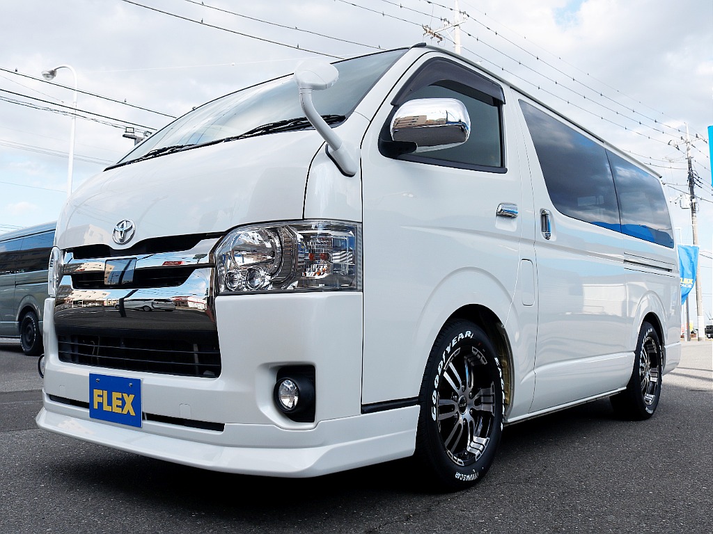 茨城県内最大級のハイエース専門店です！お気軽にご来店、お問い合わせ下さい♪