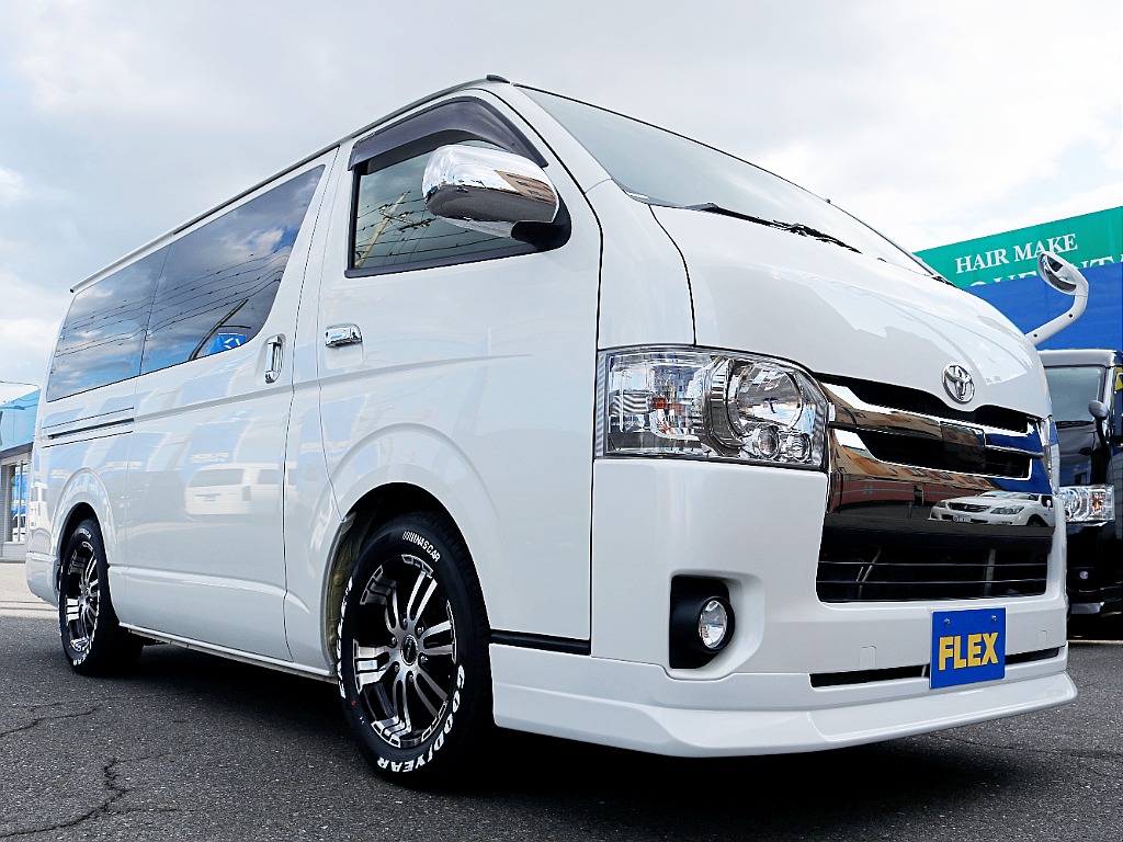 茨城県内最大級のハイエース専門店です！お気軽にご来店、お問い合わせ下さい♪