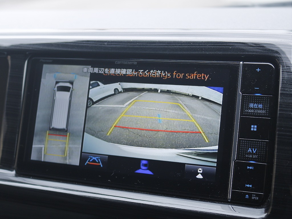 パノラミックビューモニターも連動加工済み！