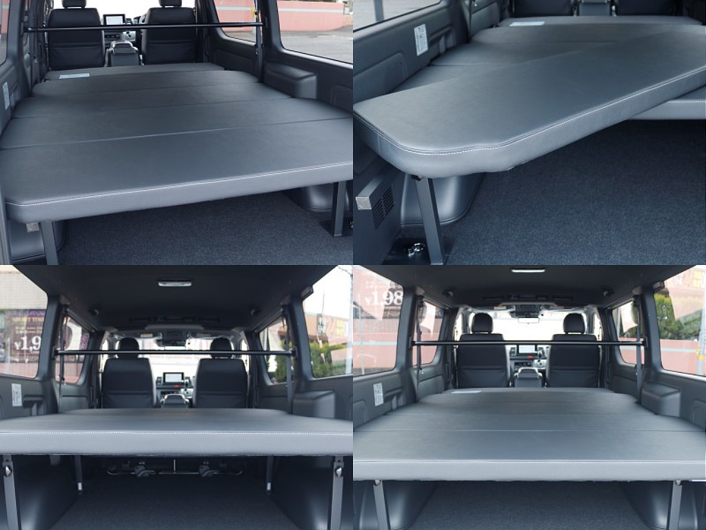 ベッドマットは取り外し、高さ調整可能♪