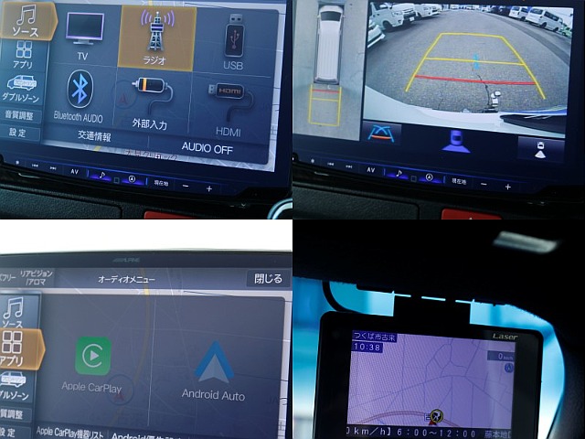 大画面のALPINE　BIG-Xナビゲーション！