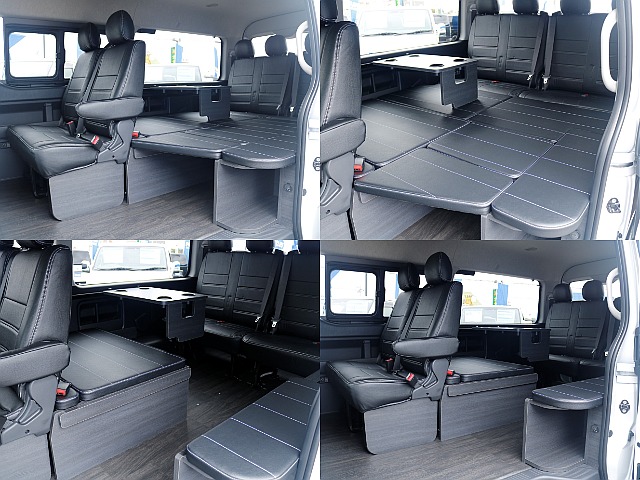 前向き乗車8名　後ろ向き乗車2名！