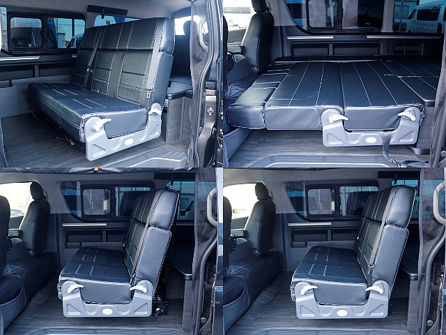 セカンドシート3人掛けシート！フルフラット内装可能です♪