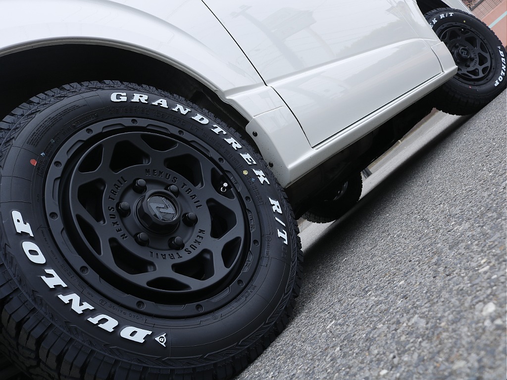 FLEXオリジナルNT-1　16インチにGRANTRECKタイヤ装着！