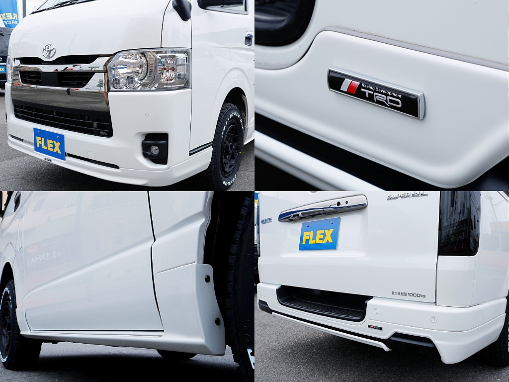 外装はTRDフルエアロ仕様！