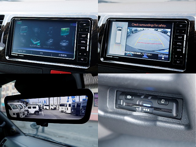 パノラミックビューモニター、デジタルインナーミラー搭載！ETCも完備です！