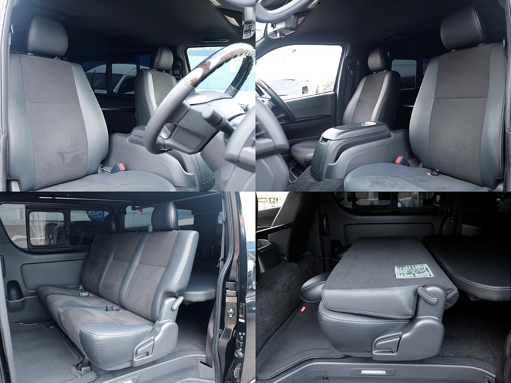 全席特別仕様車DARKPRIMEⅡオリジナルハーフレザーシート！