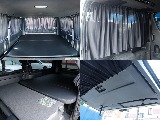 リア5面カーテン付きでそのまま車中泊に行けちゃいます♪
