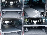 オリジナルベッドキット搭載でゆったり車中泊も出来ちゃいます！