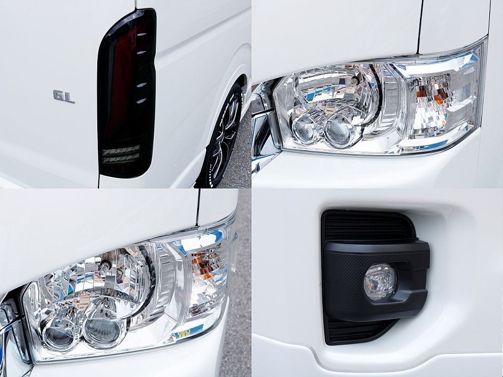 LEDヘッドライト、オリジナルLEDテール！