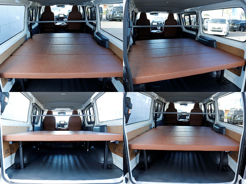 FLEXオリジナルTYPE2ベッドキット！ゆったり車中泊もOKです♪