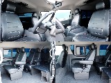 全席オリジナル黒革調シートカバー装着！