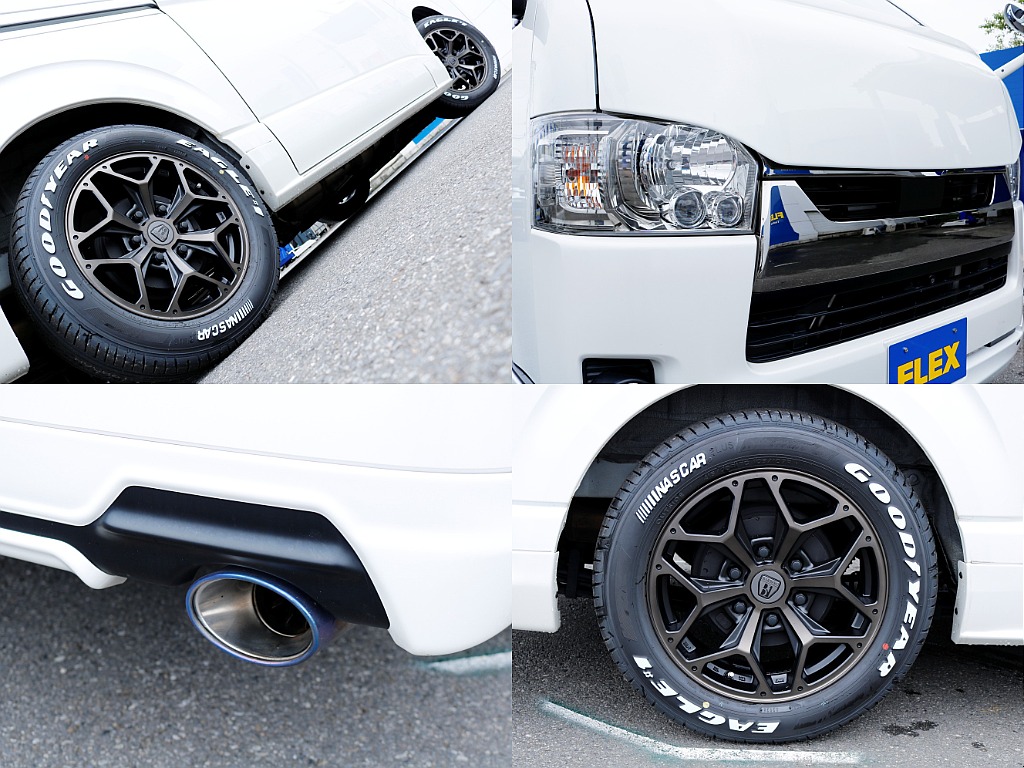 トヨタ&nbsp;ハイエースバン&nbsp;5D2.8DTスーパーGLダークプライムⅡL 4WD&nbsp;【MRT架装】【ローダウン】&nbsp;茨城県の詳細画像&nbsp;その11