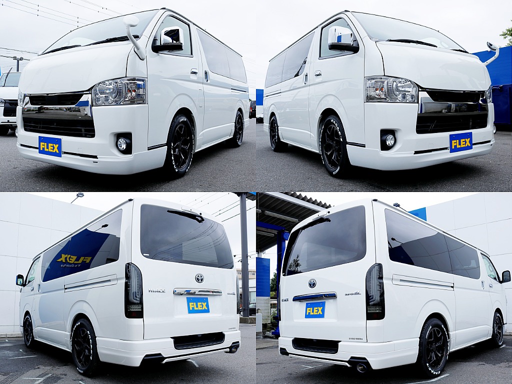トヨタ&nbsp;ハイエースバン&nbsp;5D2.8DTスーパーGLダークプライムⅡL 4WD&nbsp;【MRT架装】【ローダウン】&nbsp;茨城県の詳細画像&nbsp;その17