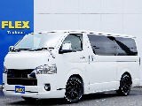 トヨタ&nbsp;ハイエースバン&nbsp;5D2.8DTスーパーGLダークプライムⅡL 4WD&nbsp;【MRT架装】【ローダウン】&nbsp;茨城県