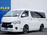 トヨタ&nbsp;ハイエース&nbsp;ワゴン2.7GLロング ミドルルーフ&nbsp;【フルエアロ】【ローダウン】&nbsp;茨城県
