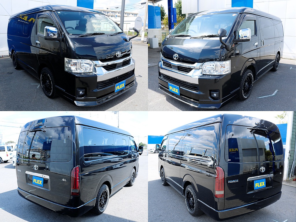 トヨタ&nbsp;ハイエース&nbsp;ワゴン2.7GLロング ミドルルーフ 4WD&nbsp;【ローダウン】【フロントスポイラー】&nbsp;茨城県の詳細画像&nbsp;その17