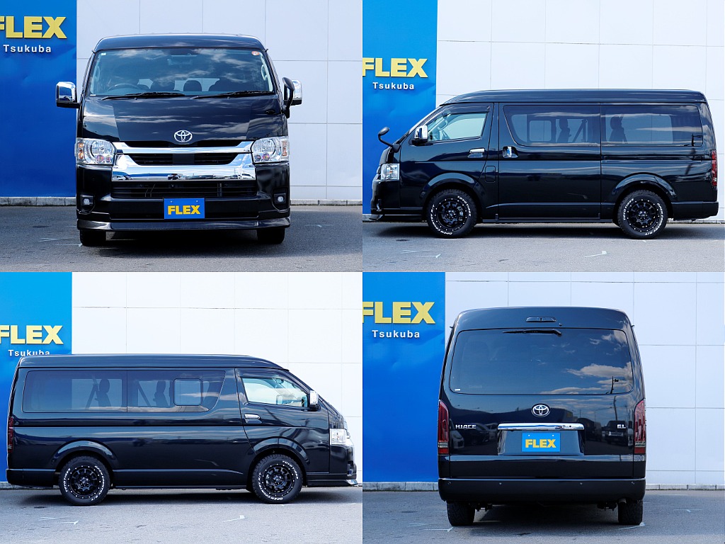 トヨタ&nbsp;ハイエース&nbsp;ワゴン2.7GLロング ミドルルーフ 4WD&nbsp;【ローダウン】【フロントスポイラー】&nbsp;茨城県の詳細画像&nbsp;その18