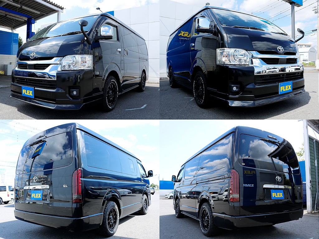 トヨタ&nbsp;ハイエース&nbsp;ワゴン2.7GLロング ミドルルーフ 4WD&nbsp;【ローダウン】【フロントスポイラー】&nbsp;茨城県の詳細画像&nbsp;その19