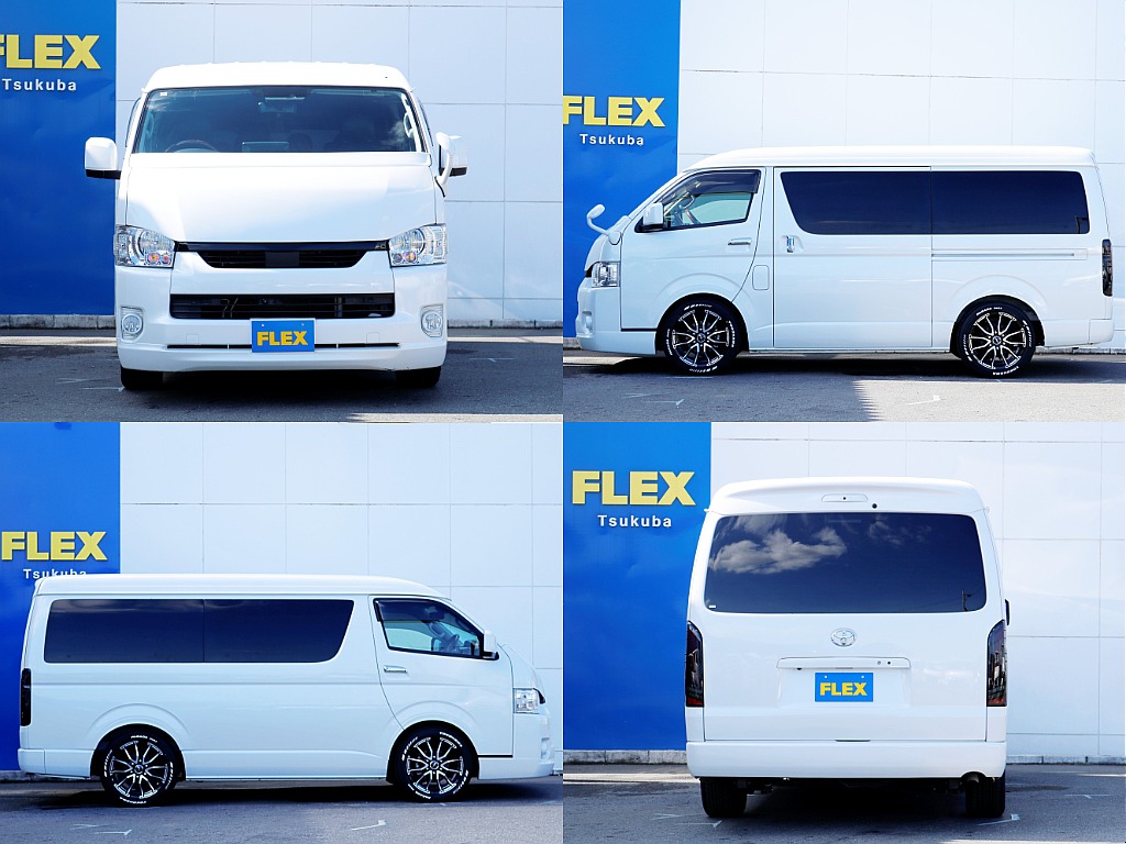 トヨタ&nbsp;ハイエース&nbsp;ワゴン2.7GLロング ミドルルーフ&nbsp;【ローダウン】【BIG-Xナビ】&nbsp;茨城県の詳細画像&nbsp;その18