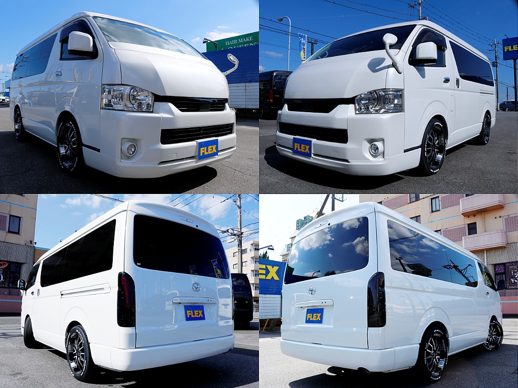 トヨタ&nbsp;ハイエース&nbsp;ワゴン2.7GLロング ミドルルーフ&nbsp;【ローダウン】【BIG-Xナビ】&nbsp;茨城県の詳細画像&nbsp;その19