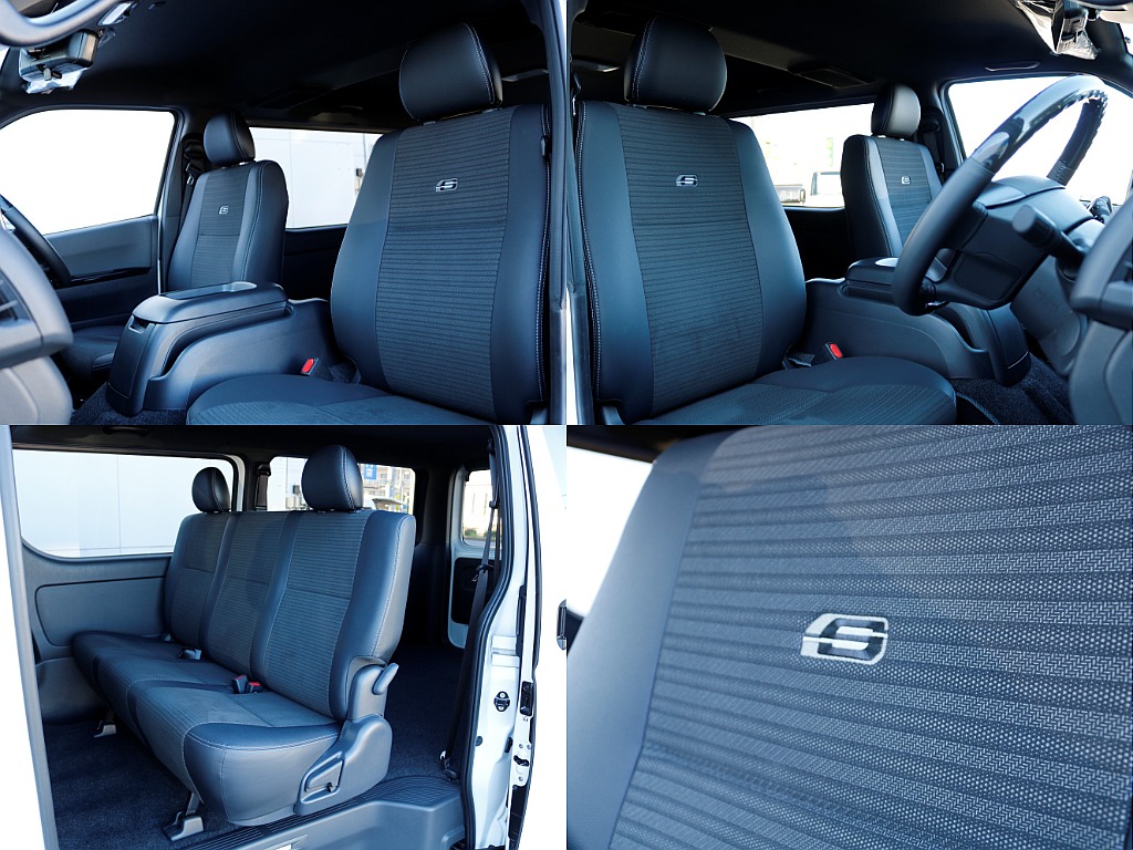 トヨタ&nbsp;ハイエースバン&nbsp;5D2.8DTスーパーGLダークプライムS L 4WD&nbsp;【BIG-X】【ブラックエディション】&nbsp;茨城県の詳細画像&nbsp;その5