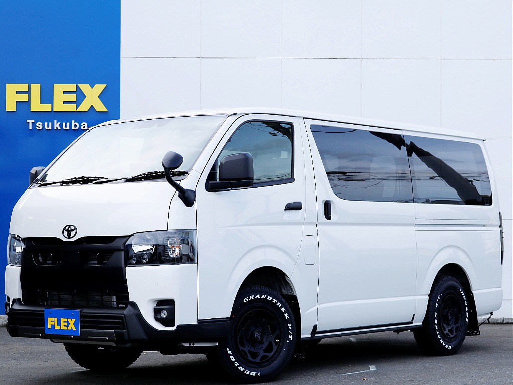 トヨタ&nbsp;ハイエースバン&nbsp;5D2.8DTスーパーGLダークプライムS L 4WD&nbsp;【BIG-X】【ブラックエディション】&nbsp;茨城県