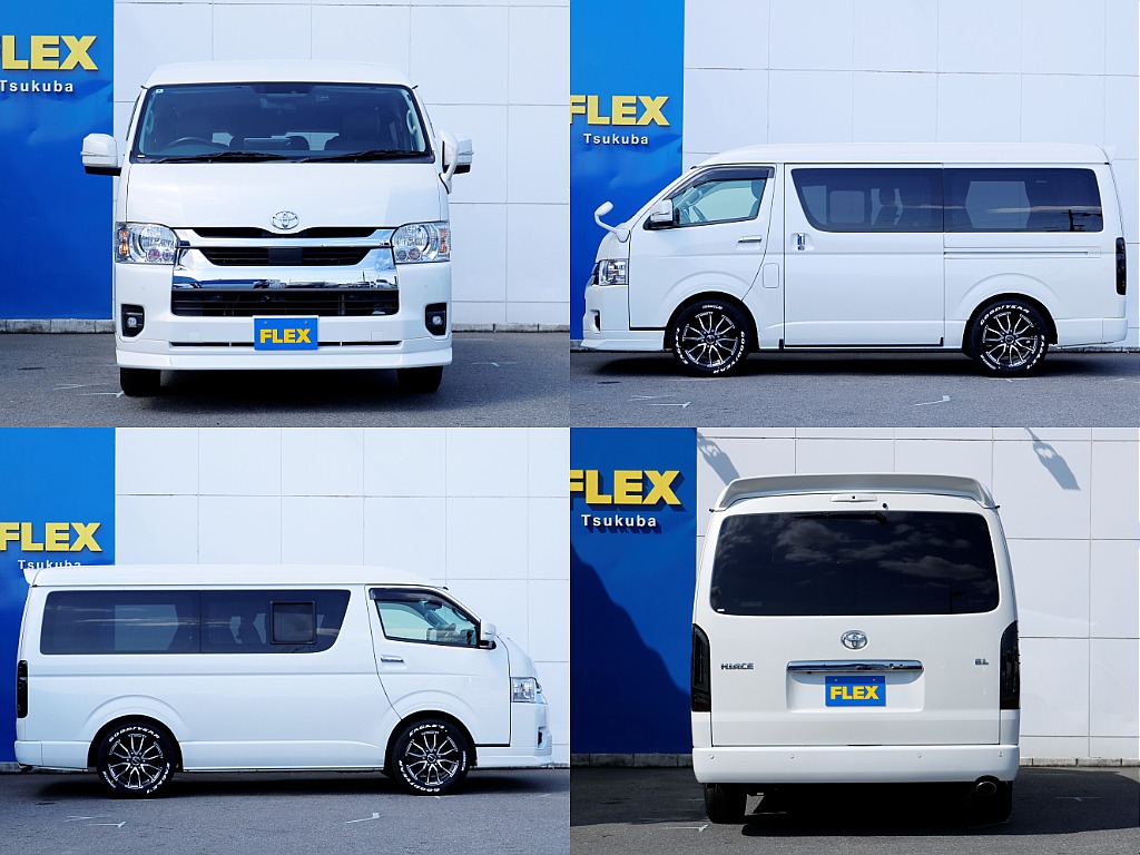 トヨタ&nbsp;ハイエース&nbsp;ワゴン2.7GLロング ミドルルーフ 4WD&nbsp;【FLEX内装ver1】【ローダウン】&nbsp;茨城県の詳細画像&nbsp;その18