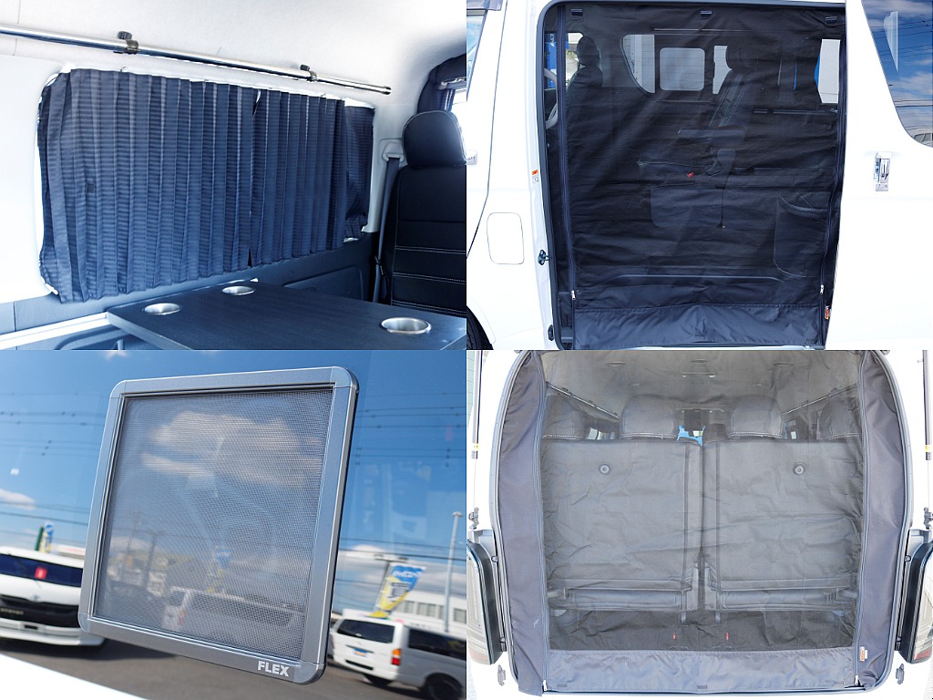 トヨタ&nbsp;ハイエース&nbsp;ワゴン2.7GLロング ミドルルーフ 4WD&nbsp;【FLEX内装ver1】【ローダウン】&nbsp;茨城県の詳細画像&nbsp;その10