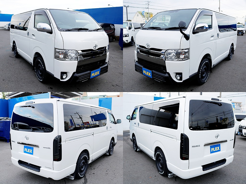 トヨタ&nbsp;ハイエースバン&nbsp;5D2.8DTスーパーGLダークプライムⅡL 4WD&nbsp;【オフロード】【ベッドキット】&nbsp;茨城県の詳細画像&nbsp;その17