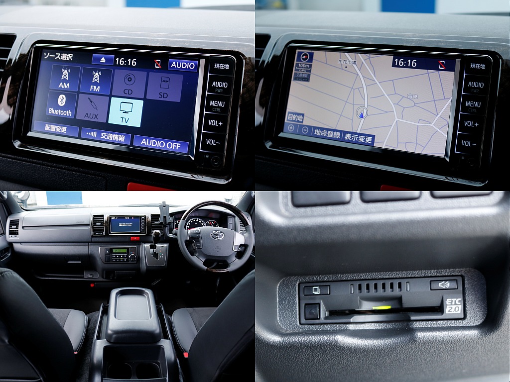トヨタ&nbsp;ハイエースバン&nbsp;5D2.8DTスーパーGLダークプライムⅡL 4WD&nbsp;【オフロード】【ベッドキット】&nbsp;茨城県の詳細画像&nbsp;その5