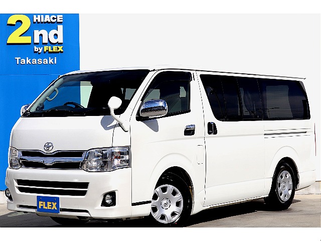 H２４年式 ハイエースバン 3.0 スーパーGL ロング ディーゼルターボ 4WD 【厳選仕入】