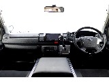 トヨタ ハイエースバン 5D2.0スーパーGLダークプライムロング 【厳選仕入】 ツインモニター 群馬県の詳細画像 その2