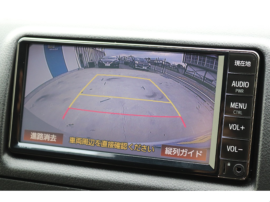 大きな車体でも安心♪後部の確認も可能！