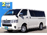 トヨタ ハイエースバン 5ドアバン2.8ディーゼルT DXロング 4WD 厳選仕入れ リアヒータ付き 群馬県