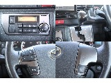ステリングスイッチなど便利な機能も装備♪