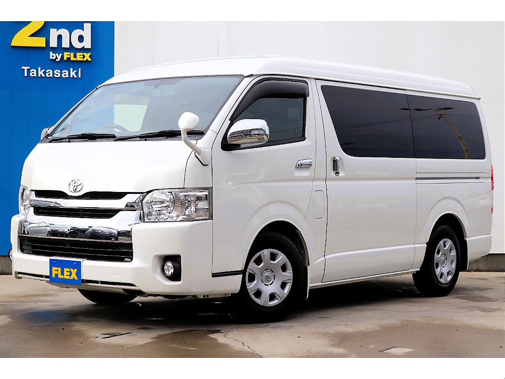 平成28年ハイエースワゴンGLガソリン2WD希少ST内装架装車両入庫！！