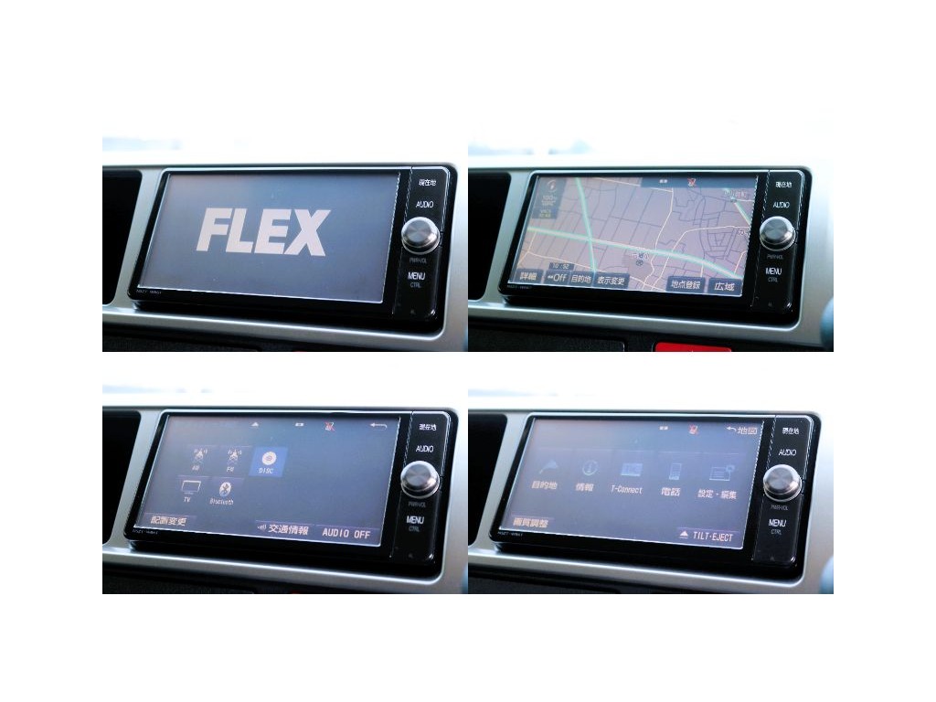 純正7型ナビゲーション搭載♪