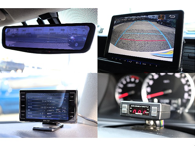 アルパインデジタルインナーミラー型ドライブレコーダーなどカスタム多数♪