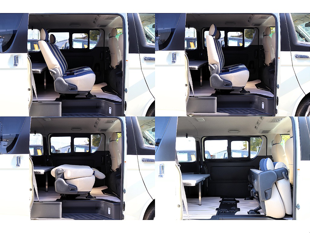 セカンドシートは跳ね上げ可能です♪