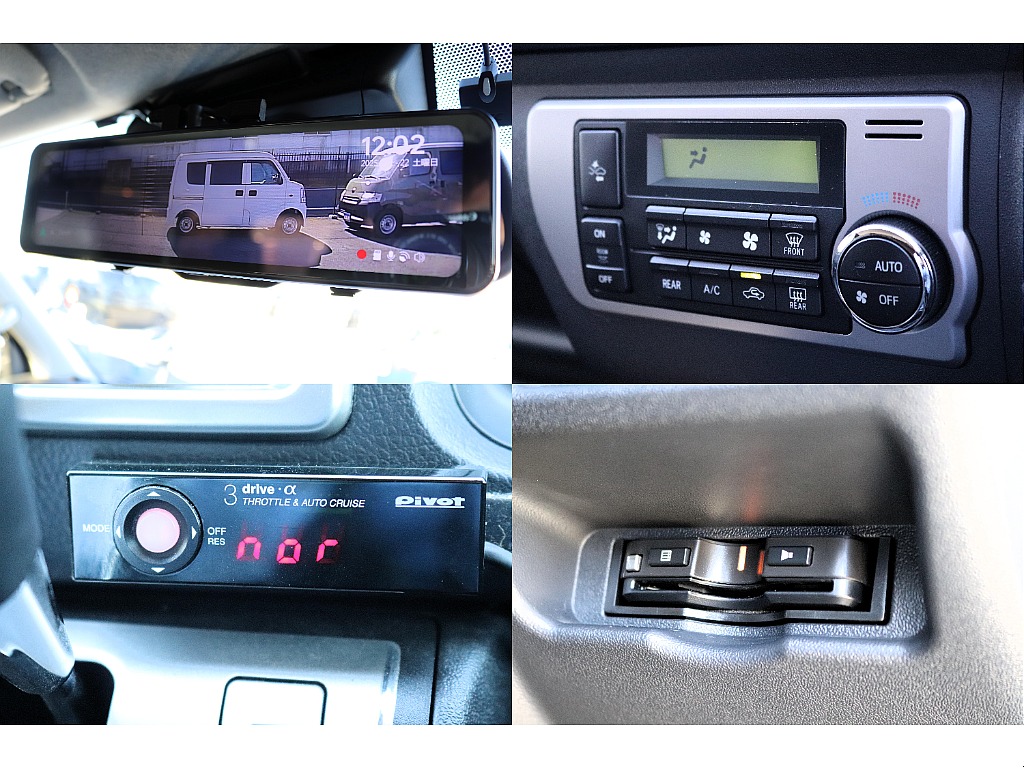 ミラー型ドライブレコーダー装着♪