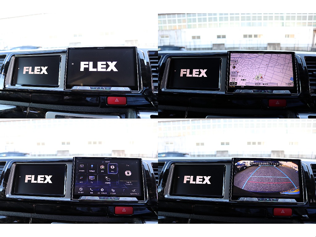 パイオニア製8インチナビ+サブモニター搭載♪