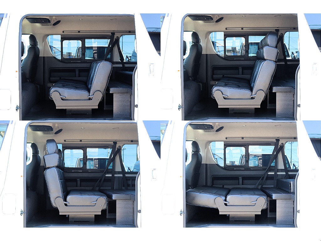 シートアレンジ多彩♪