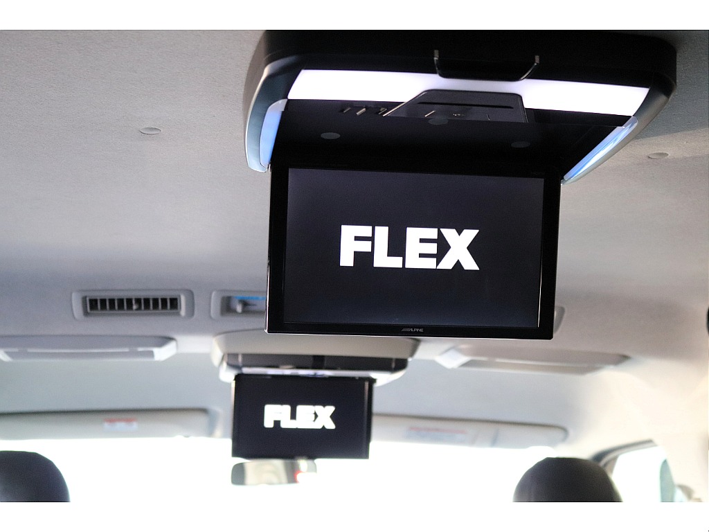 なんと！？2基のフリップダウンモニター♪